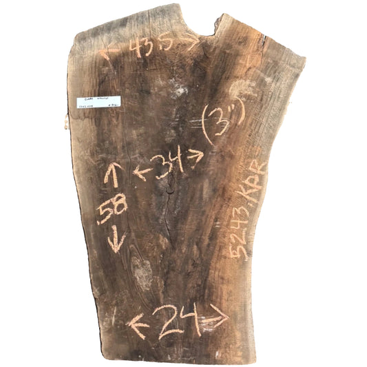 Claro Walnut Live Edge Wood Slab 5243.KPR