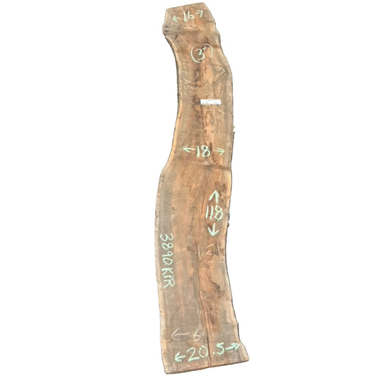 Claro Walnut Live Edge Slab 3890.KPR