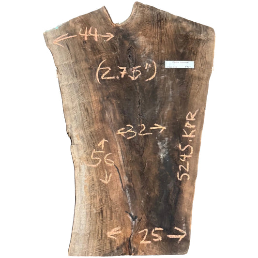 Claro Walnut Live Edge Slab 5245.KPR