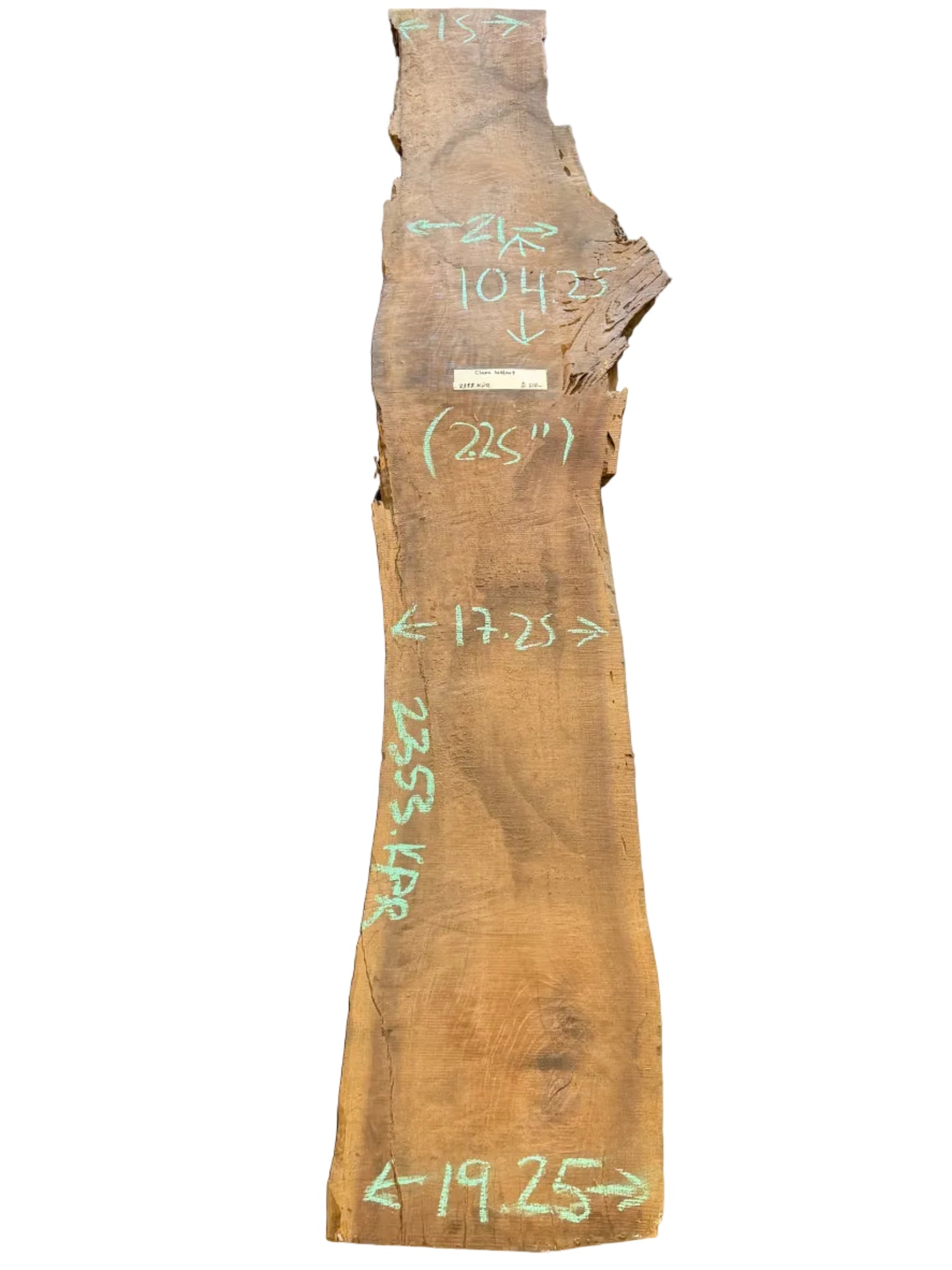 Claro Walnut Live Edge Slab 2353.KPR