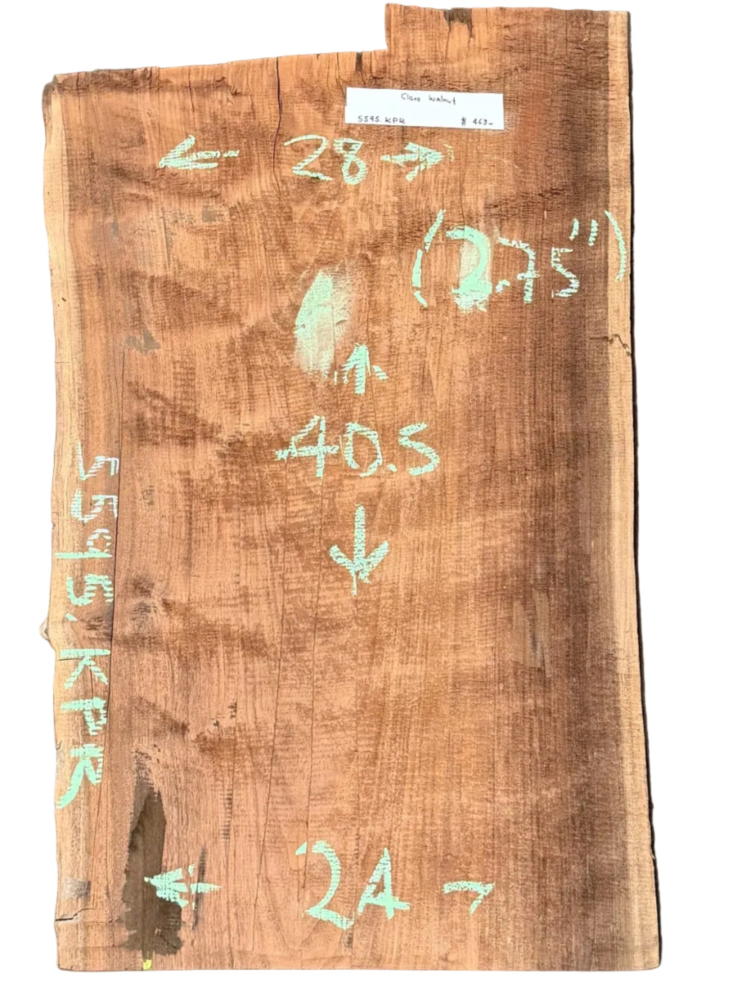 Claro Walnut Live Edge Slab 5595.KPR
