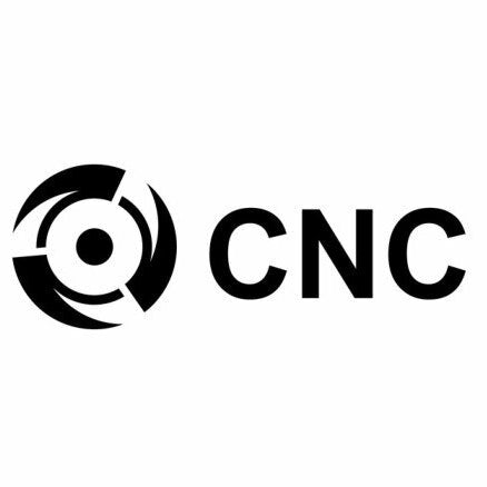 CNC logo with stylized letter 'C' on a white background