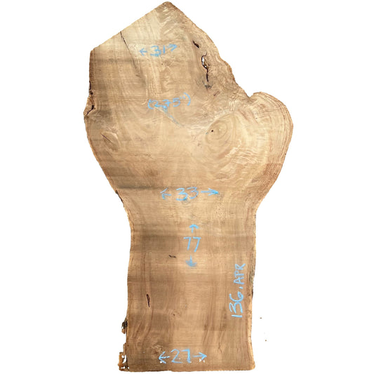 Cottonwood Live Edge Slab 136.APR