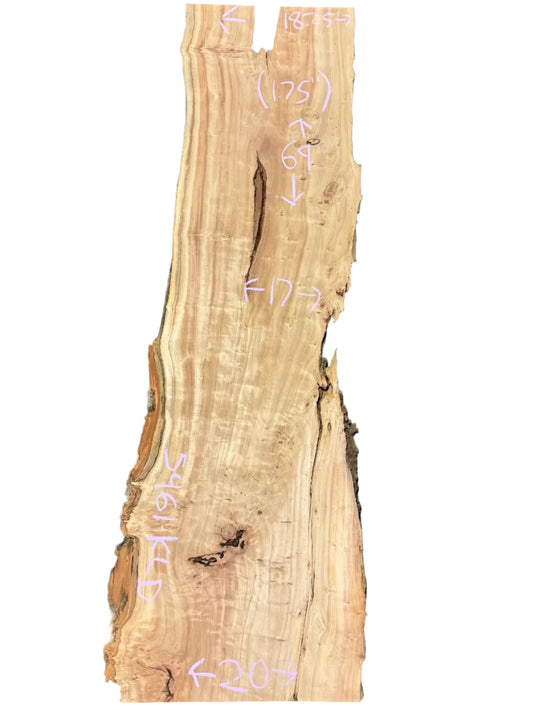 Cottonwood Live Edge Slab S2S 5461.KLD