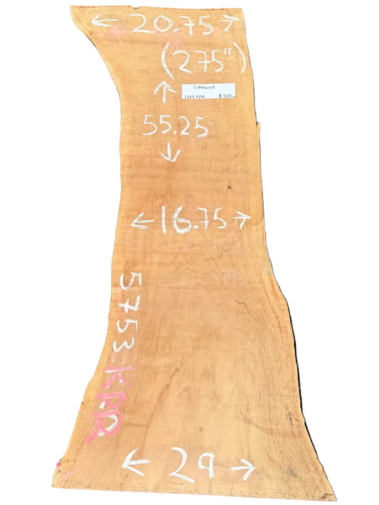 Cottonwood Live Edge Slab 5753.KPR