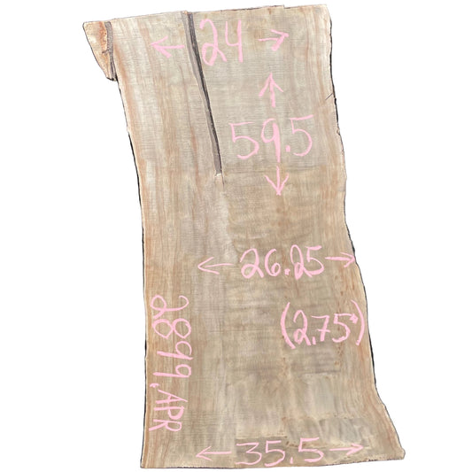 Cottonwood Live Edge Slab 2899.APR