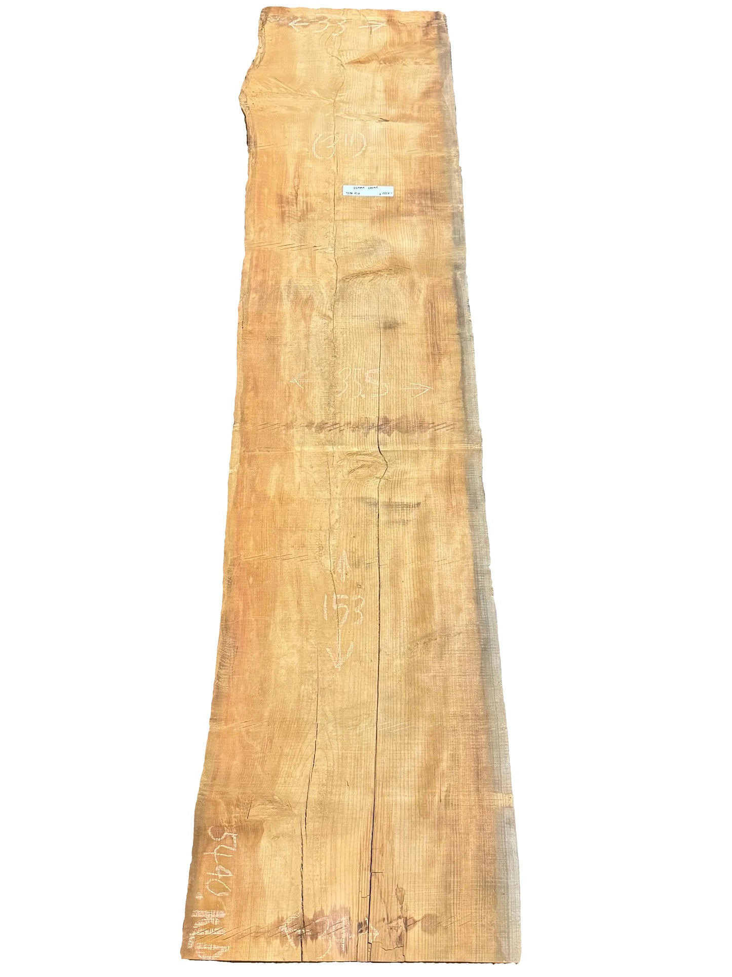 Deodar Cedar Live Edge Slab 5490.KLD