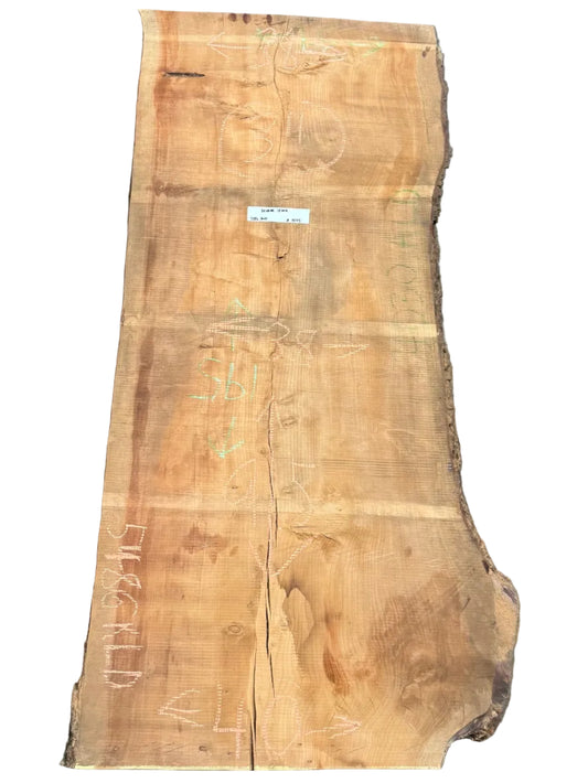 Deodar Cedar Live Edge Slab 5486.KLD