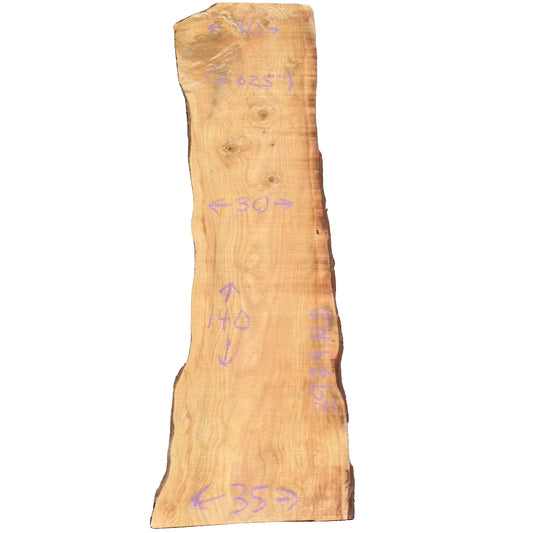 Deodar Cedar Live Edge Slab 3979.KLD