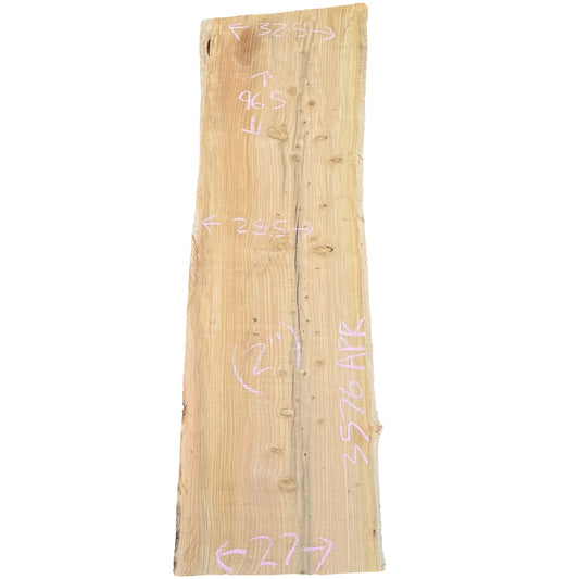 Deodar Cedar Live Edge Slab 3576.APR