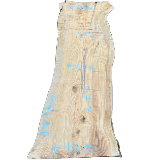 Deodar Cedar Live Edge Slab 3847.KLD