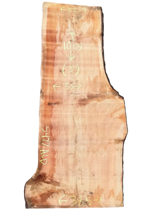 Deodar Cedar Live Edge Slab 5477.ALD