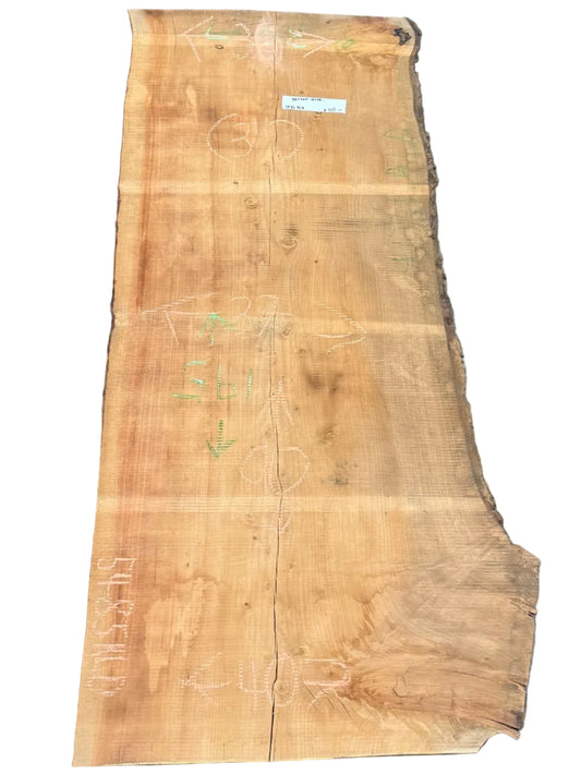Deodar Cedar Live Edge Slab 5485.KLD