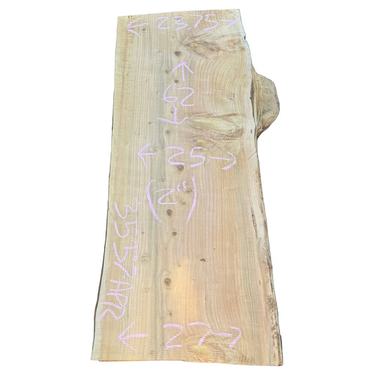 Deodar Cedar Live Edge Slab 3557.KPR