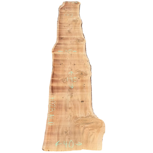 Deodar Cedar Live Edge Slab 4028.ALD
