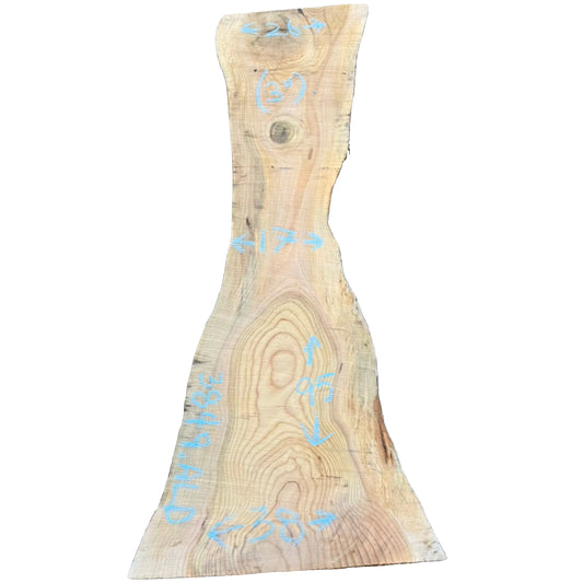 Deodar Cedar Live Edge Slab 3849.ALD