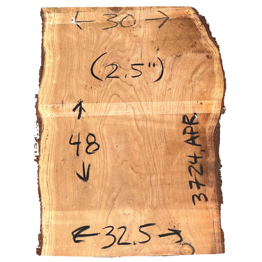 Deodar Cedar Live Edge Slab 3724.KPR