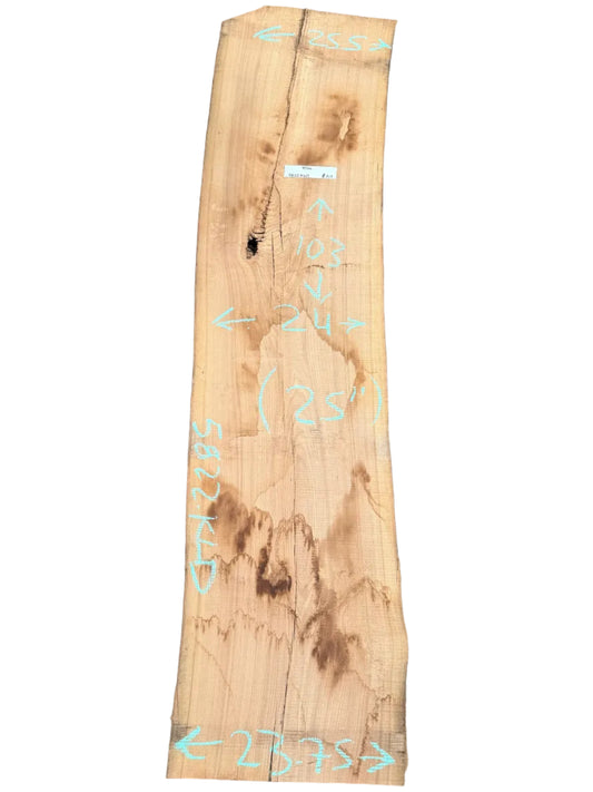 Elm Live Edge Slab 5822.KLD