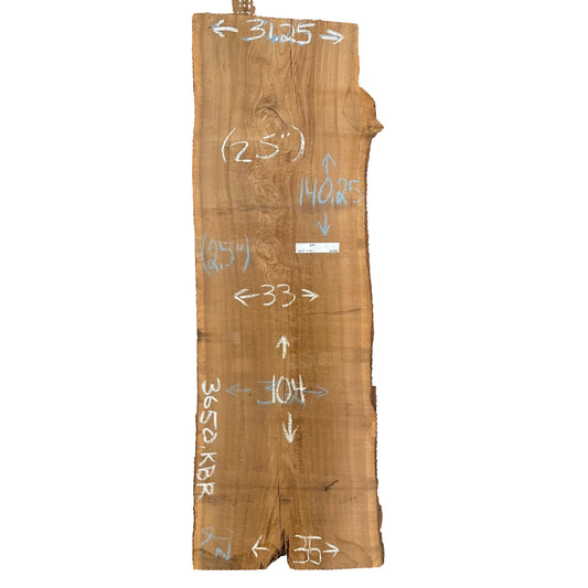 Elm Live Edge Slab 3650.KBR