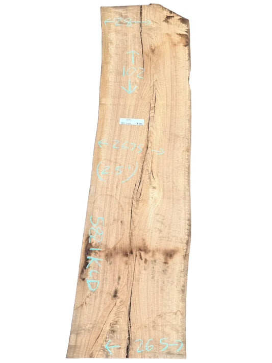 Elm Live Edge Slab 5821.KLD