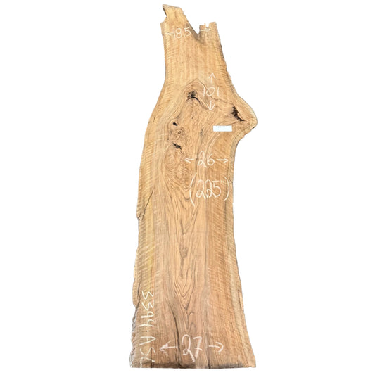 English Walnut Live Edge Slab S2S 3394.APR