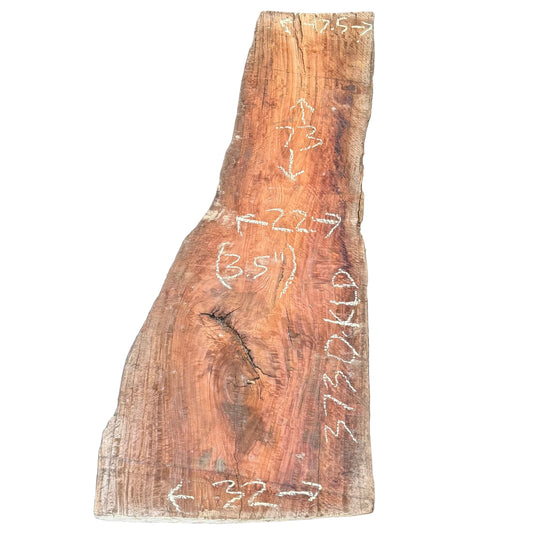 Eucalyptus Live Edge Slab 3730.KLD