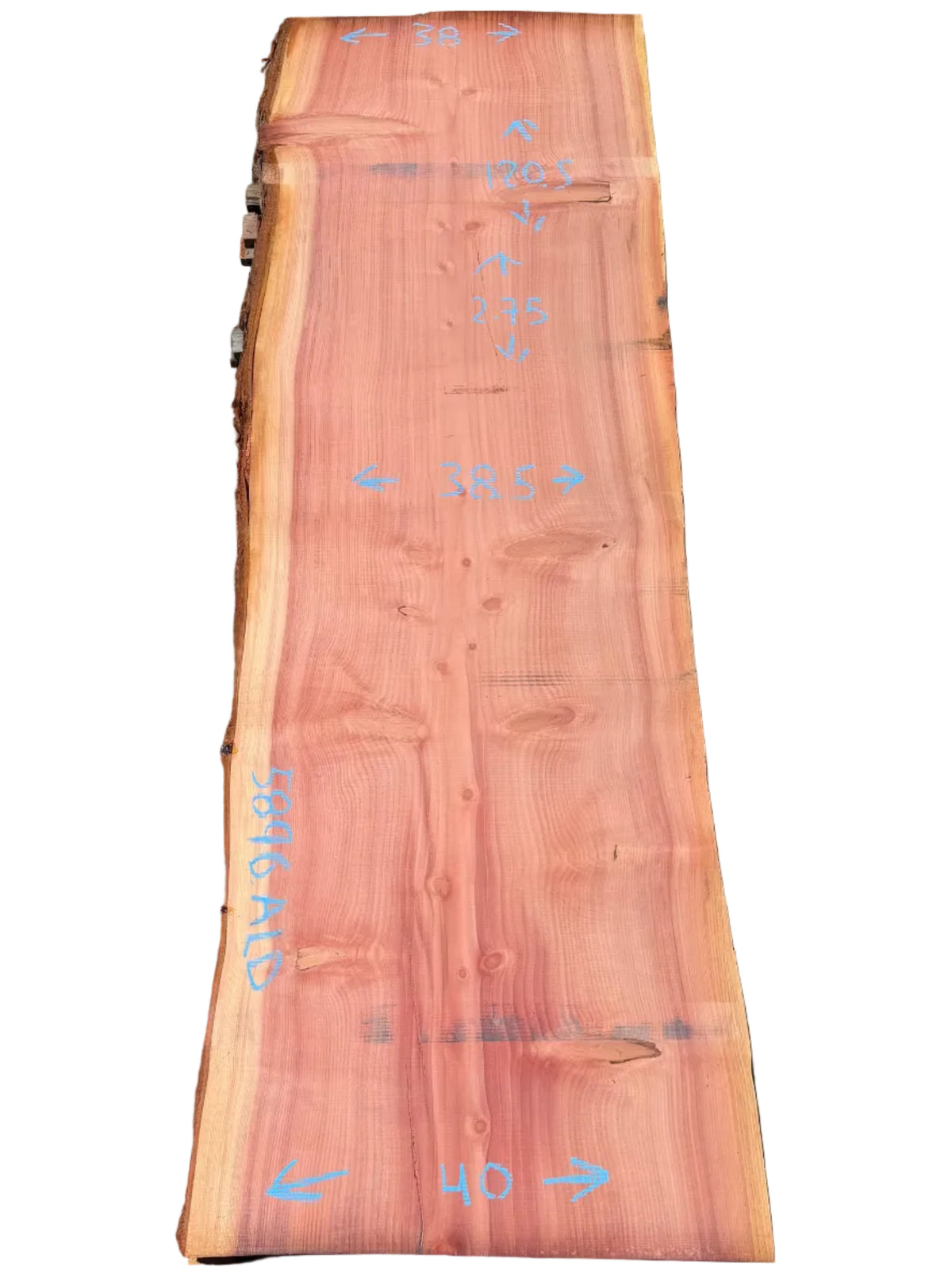Giant Sequoia Live Edge Slab 5896.ALD