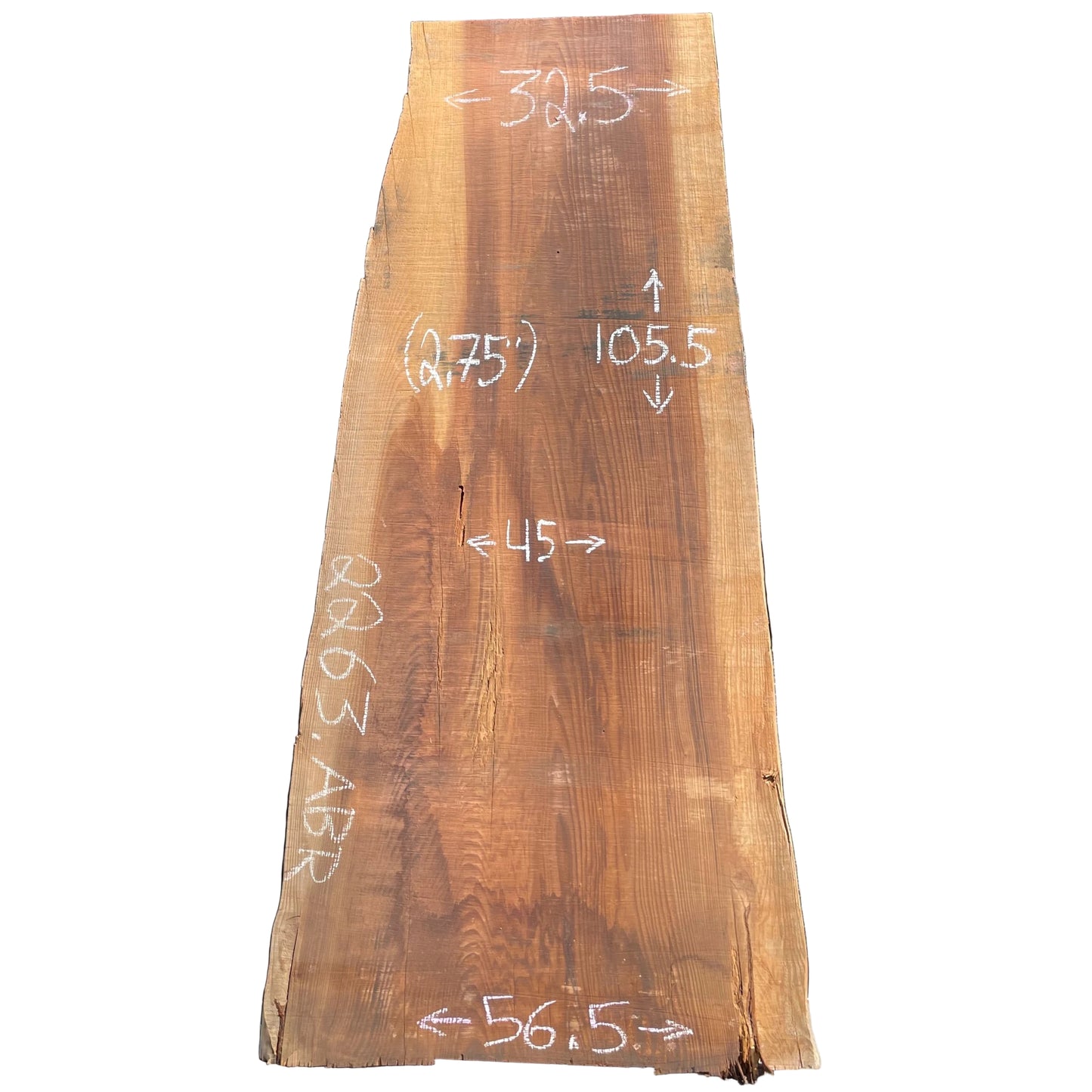 Giant Sequoia Live Edge Slab 2263.ABR
