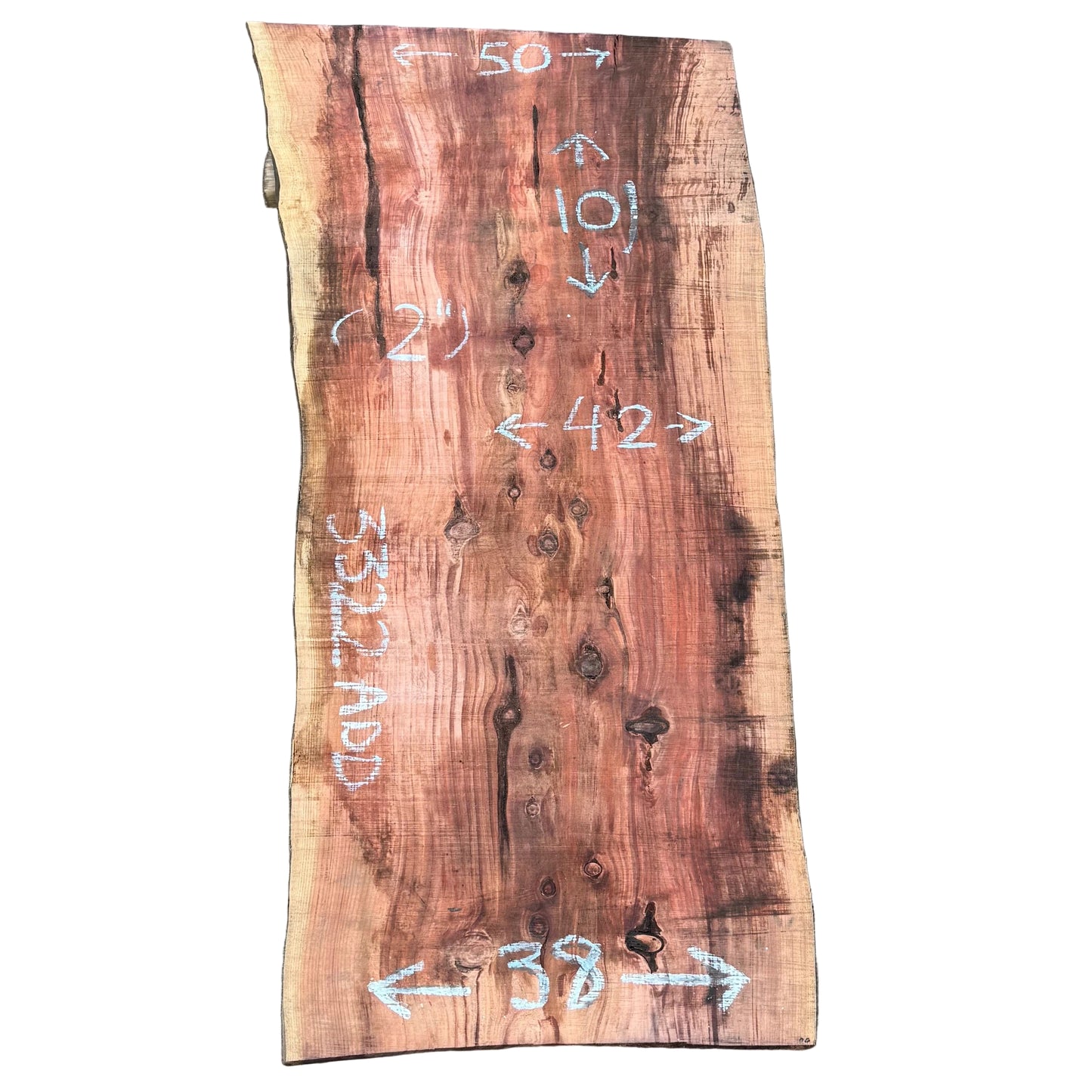 Giant Sequoia Live Edge Slab 3322.ADD