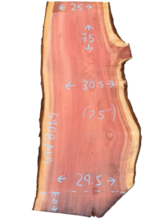 Giant Sequoia Live Edge Slab 5908.ALD
