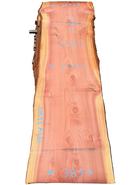 Giant Sequoia Live Edge Slab 5893.ALD