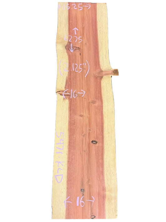 Giant Sequoia Live Edge Slab S2S 5471.KLD