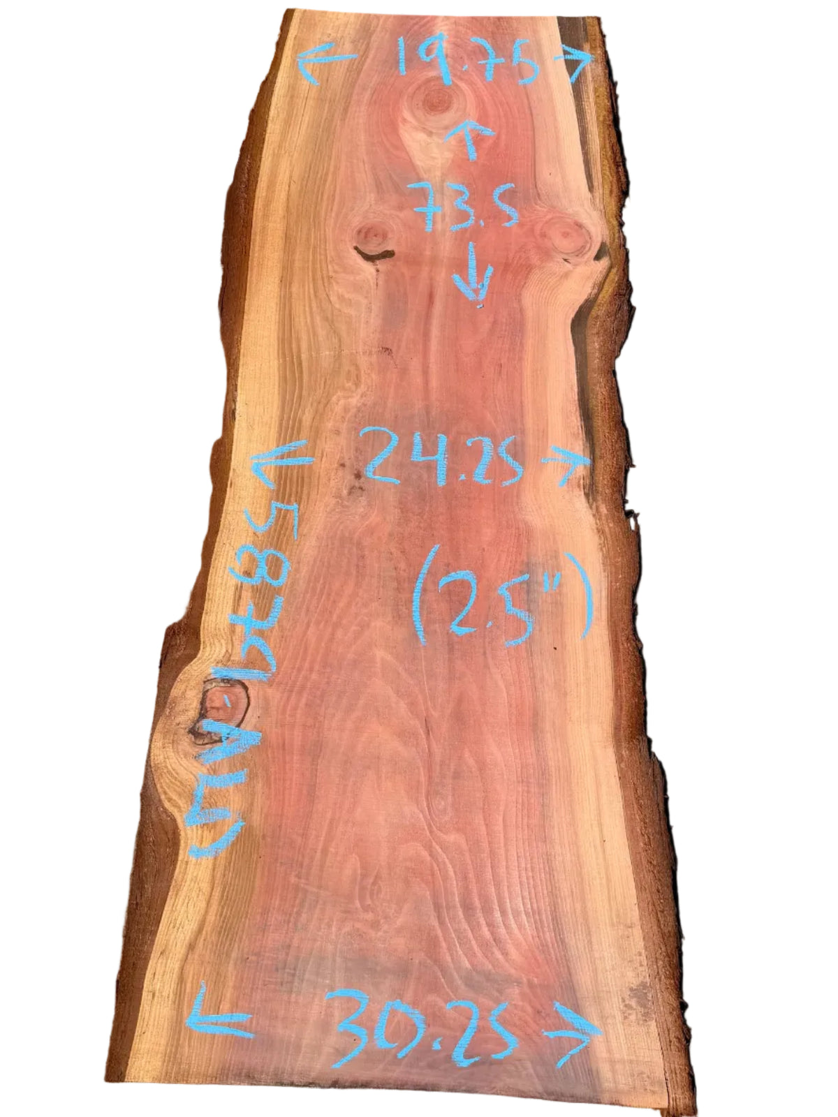 Giant Sequoia Live Edge Slab 5879.ALD