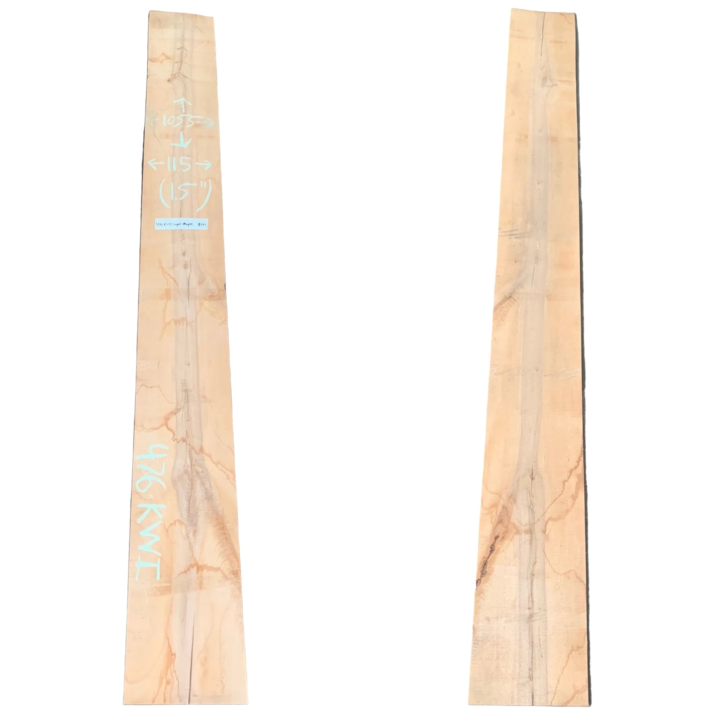 Sugar Maple Rough Sawn Lumber 476.KWI