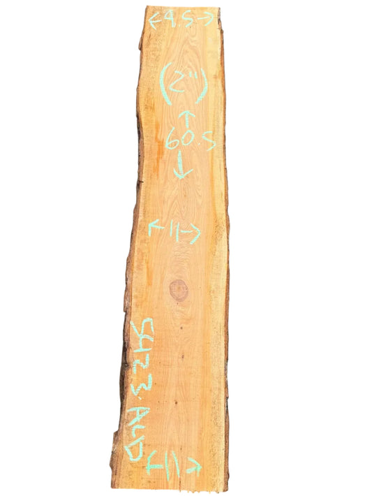 Monterey Cypress live edge wood slab