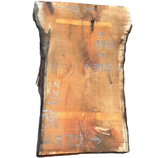 Monterey Cypress Live Edge Slab 3314.KPR