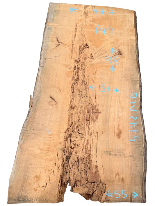 Monterey Cypress Live Edge Slab 5792.ALD