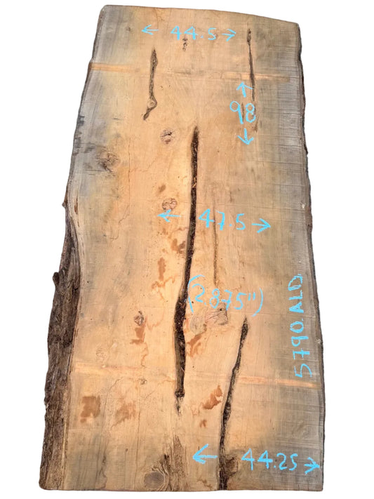 Monterey Cypress Live Edge Slab 5790.ALD