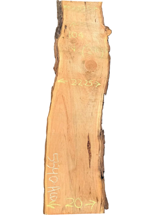 Monterey Cypress Live Edge Slab 5540.ALD