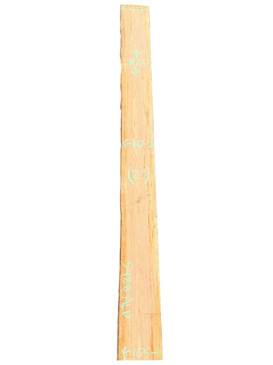 Monterey cypress live edge wood slab raw