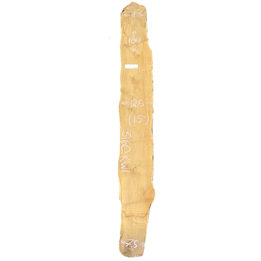 White Oak Live Edge Slab 3160.KWI