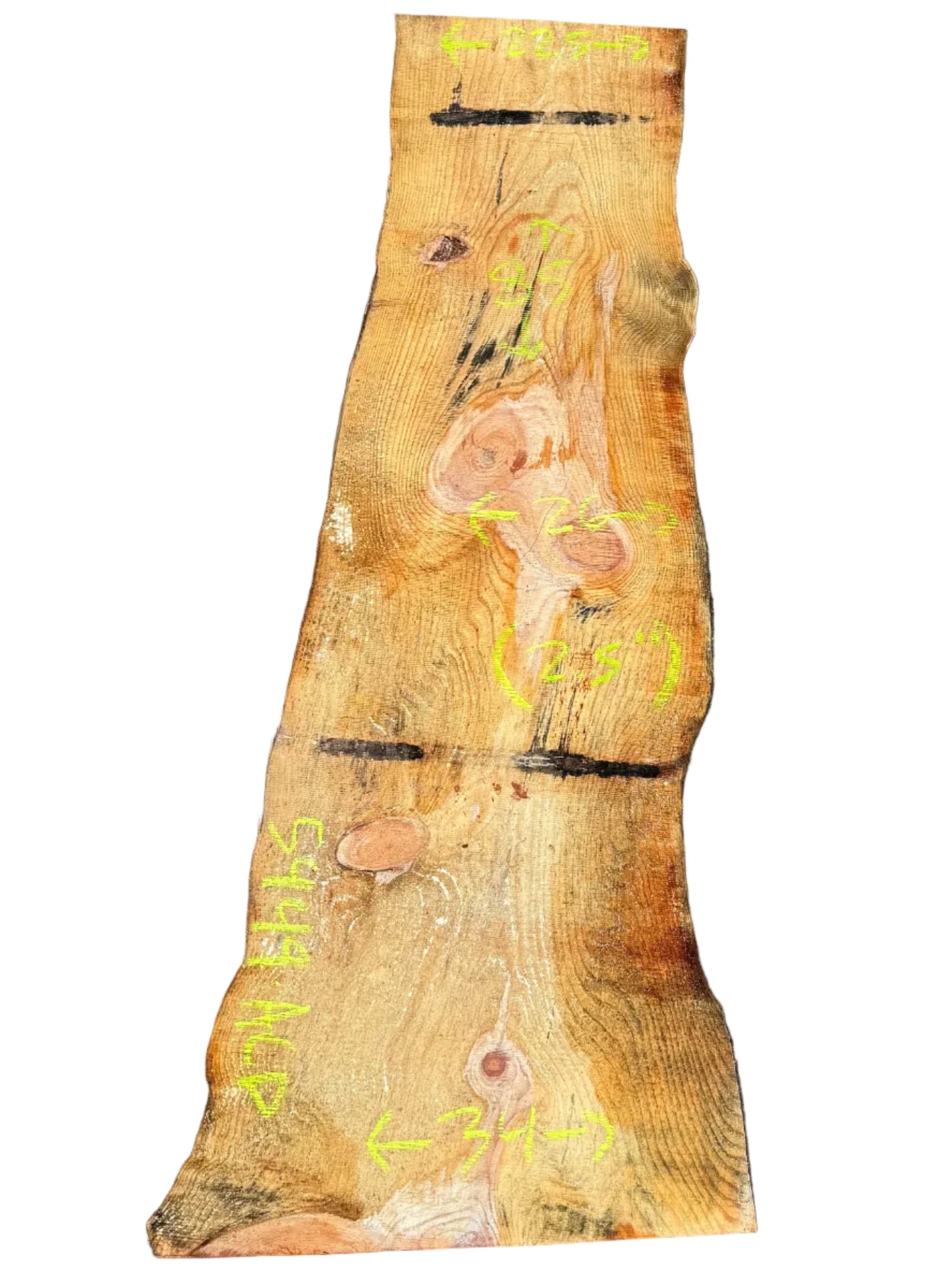 Pine Live Edge Slab 5449.ALD