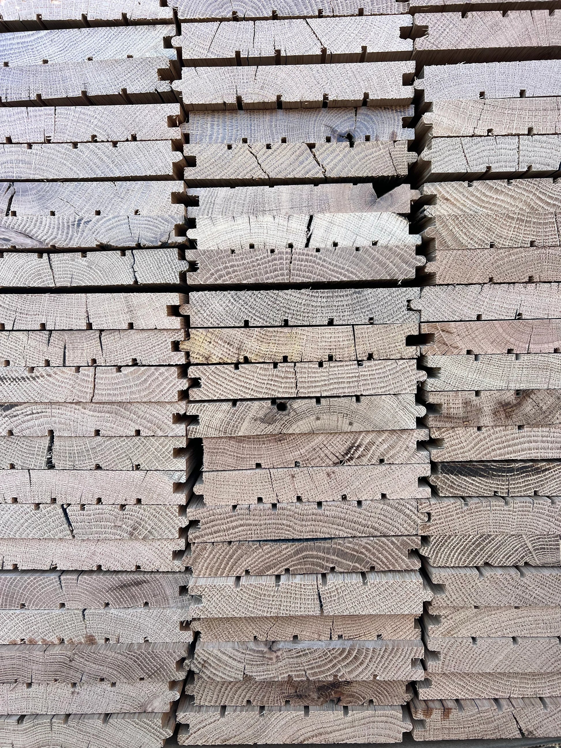 reclaimed old growth white oak flooring