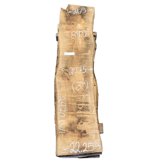 Red Oak Live Edge Slab 2970.KWI