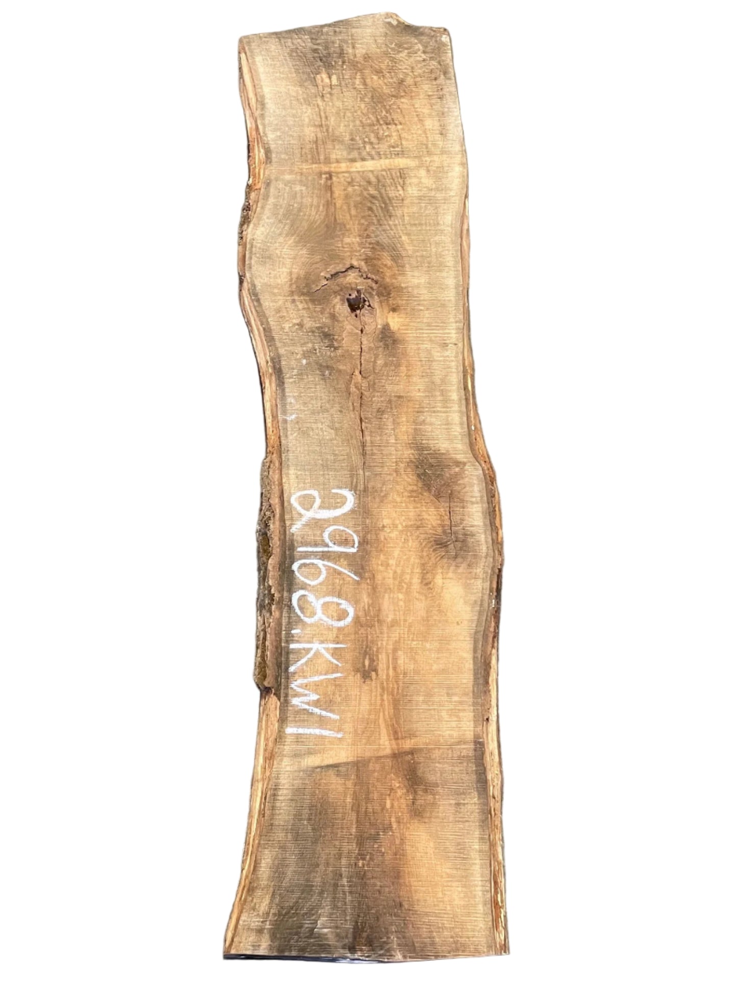 Red Oak Live Edge Slab 2968.KWI