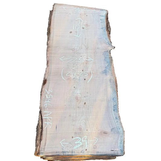 Redwood Live Edge Slab 3546.APR