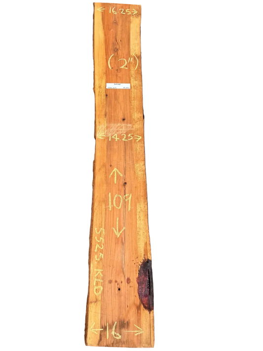 Redwood Live Edge Wood Slab 5525.KLD