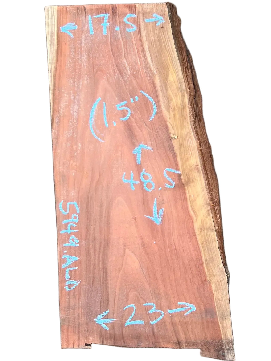 Redwood Live Edge Slab 5949.ALD