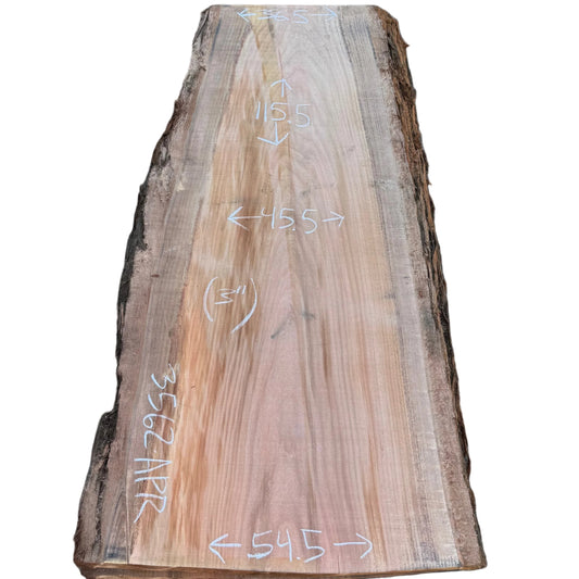 Redwood Live Edge Slab 3562.APR