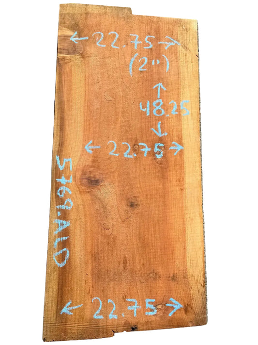Redwood Live Edge Slab 5769.ALD